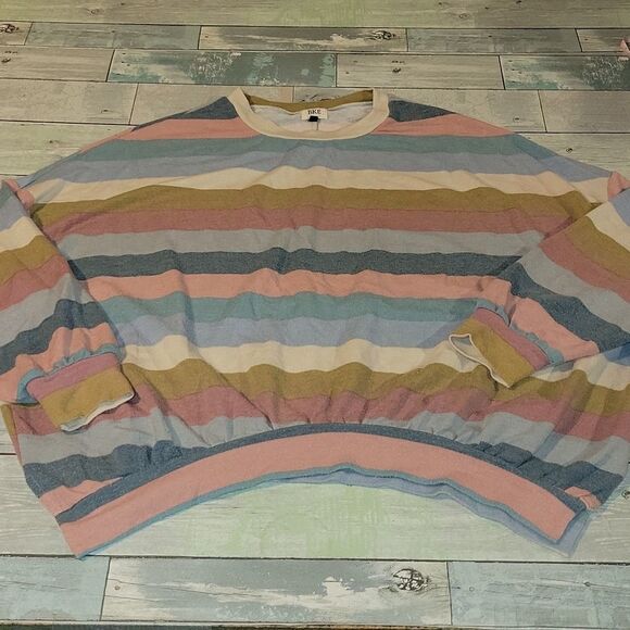 BKE Striped Shirt/Top sz Medium - Picture 1 of 4
